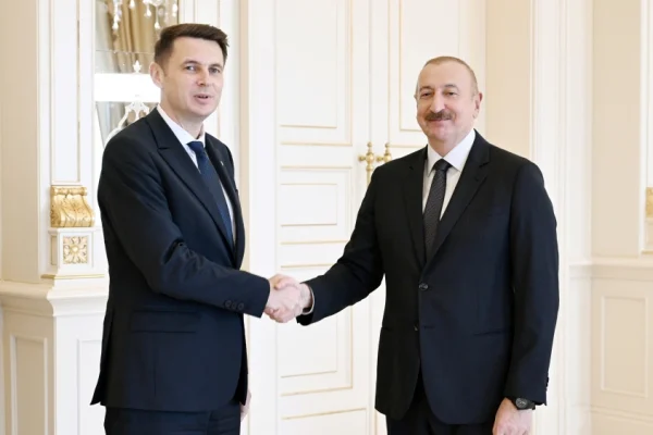 Rumıniya Parlamenti Senatının sədri, İlham Əliyev, Mirça Abrudean, Rumınya