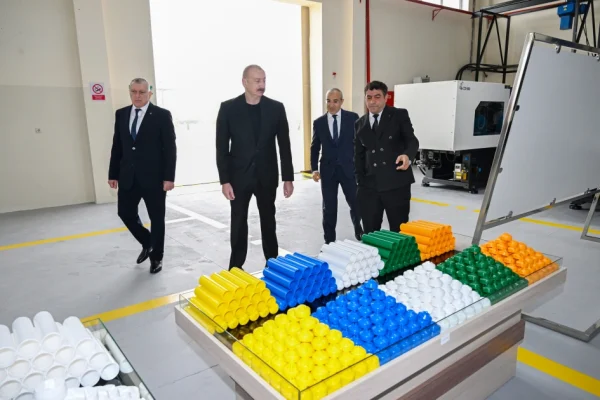 Sabirabadda su filtrlərinin istehsalı, İlham Əliyev, Sabirabad, "Fırtına Su Sistemləri" MMC