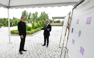Prezident İlham Əliyev Yevlaxda, SCADA, Yevlax, Azərişıq