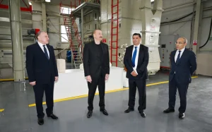 Prezident İlham Əliyev Sabirabadda, Sabirabad, Sabirabad Sənaye Məhəlləsi