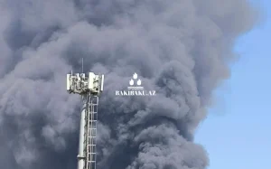 "Sədərək" ticarət mərkəzində yanğın, "Sədərək" ticarət mərkəzi, Yanğın