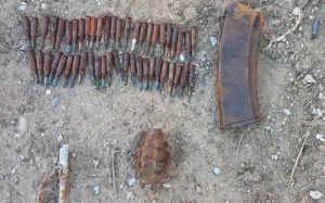 Bakıda sursat aşkarlanıb, Silah, Sabunçu rayonu, Ramana qəsəbəsi, FHN