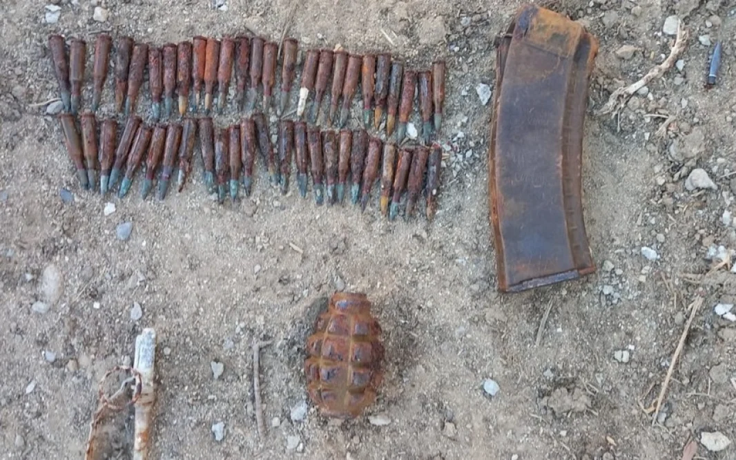 Bakıda sursat aşkarlanıb, Silah, Sabunçu rayonu, Ramana qəsəbəsi, FHN
