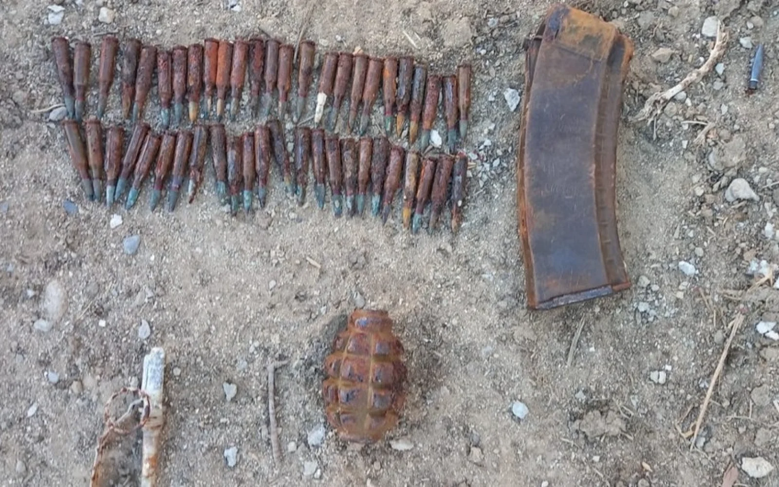 Bakıda sursat aşkarlanıb, Silah, Sabunçu rayonu, Ramana qəsəbəsi, FHN