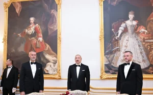 İlham Əliyevin şərəfinə rəsmi ziyafət, Slovakiya