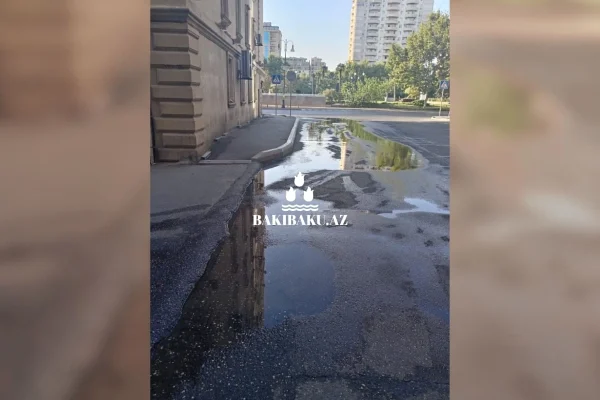 su küçəyə axır, Suraxanı rayonu, Yeni Günəşli qəsəbəsi, İlqar Musayev küçəsi,