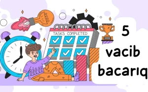 Günümüzdə uğurlu olmaq, Uğur, Bacarıq, 5 vacib bacarıq