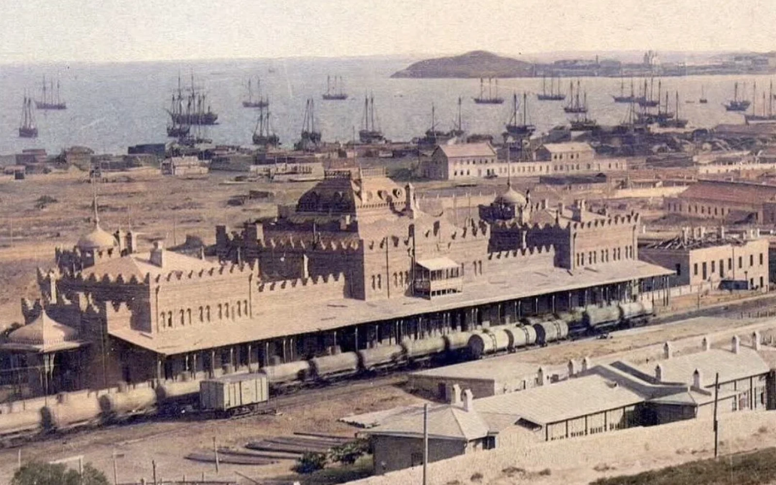 Bakı limanı, Tiflis vağzalı