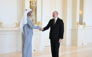 Prezident İlham Əliyev Birləşmiş Ərəb Əmirliklərinin, International Holding Company, Seyid Basar Şueb