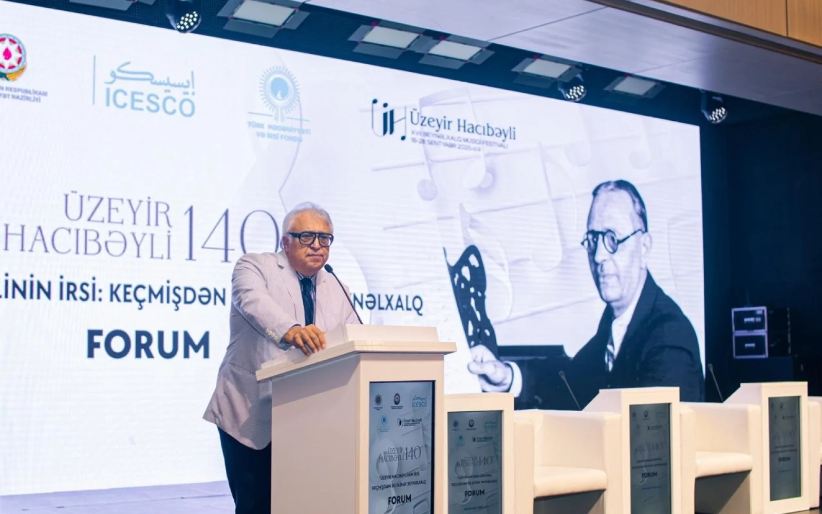 “Üzeyir Hacıbəylinin irsi: keçmişdən bu günə”, Üzeyir Hacıbəyli