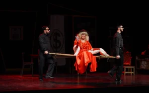 "Varlı qadın" tamaşası, Şəki Dövlət Dram Teatrı