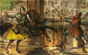 Vedrə üstündə müharibə, Vedrə, Müharibə