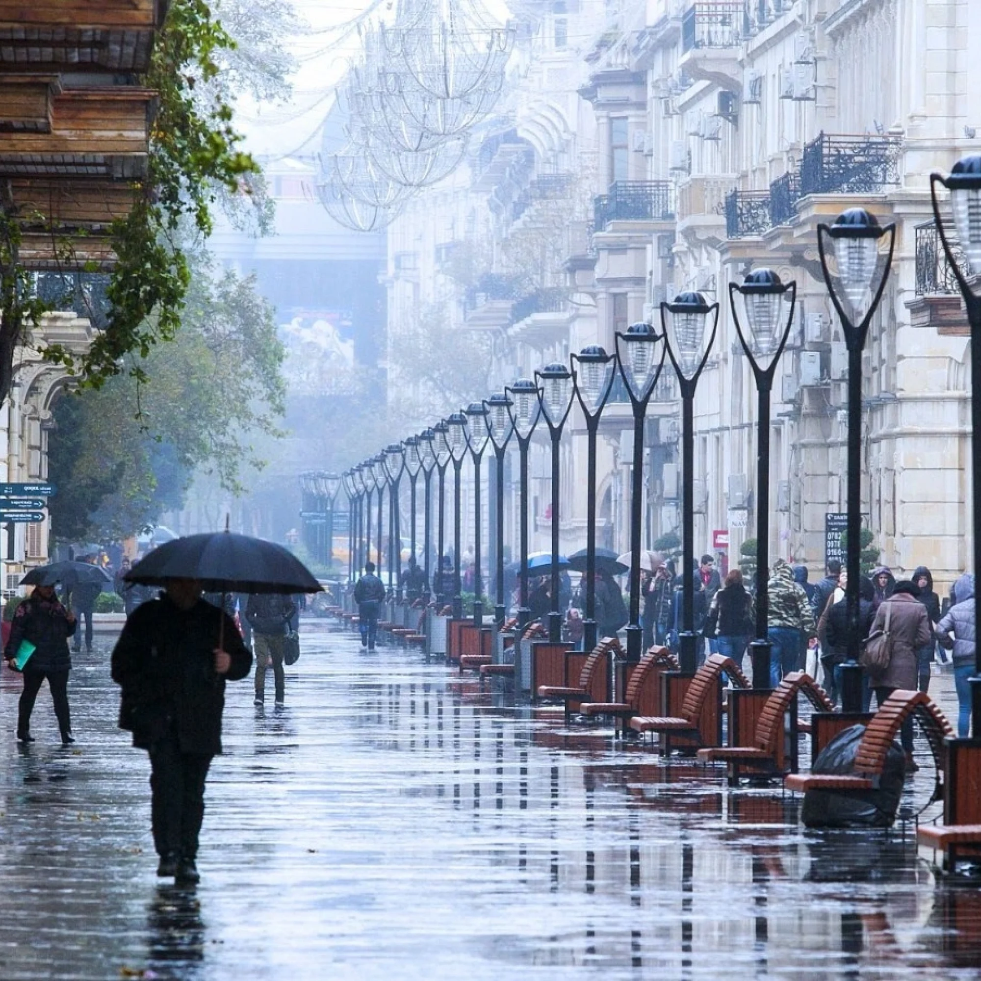 yağıntılı hava şəraiti