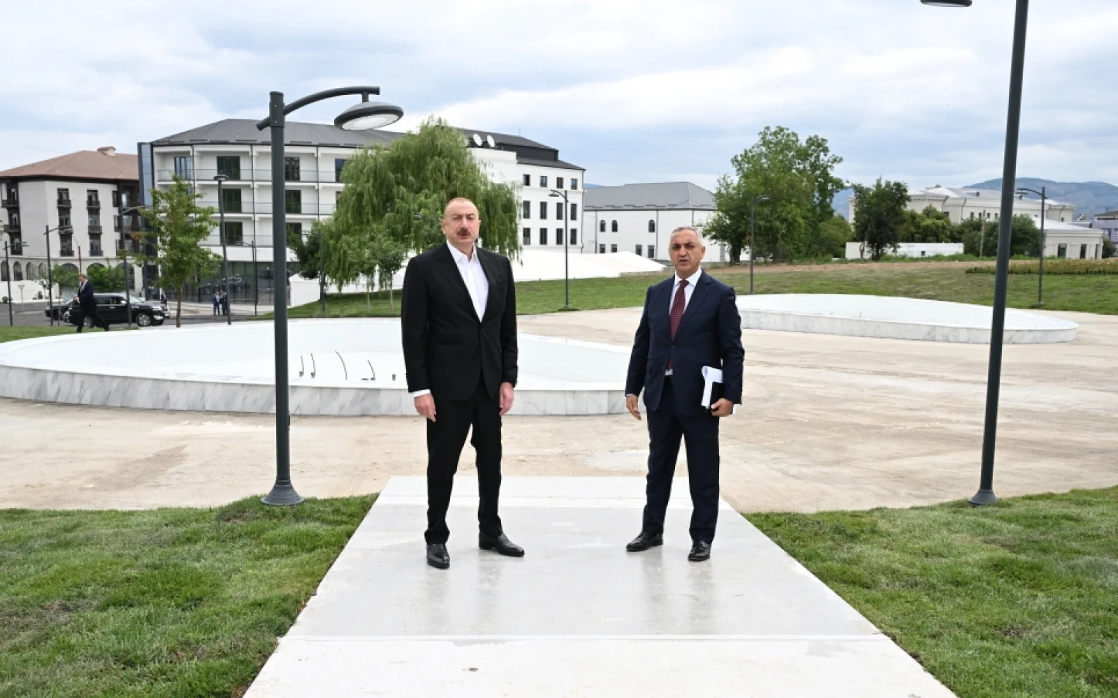 Prezident İlham Əliyev Xankəndidə Zəfər parkında, Xankəndi, Zəfər Parkı