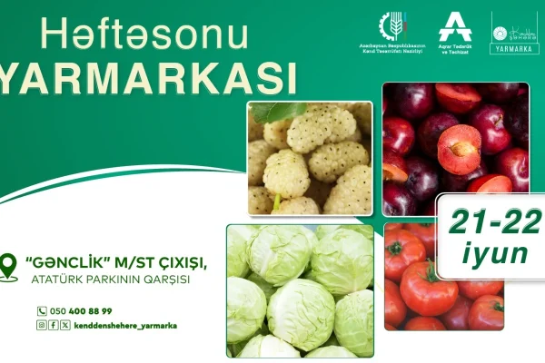 “Kənddən Şəhərə” həftəsonu yarmarkası, “Kənddən Şəhərə”, Yarmarka