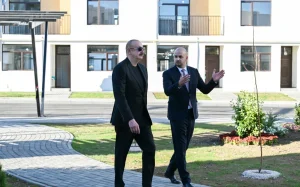 Prezident İlham Əliyev Zəngilan şəhərində, İlham Əliyev, Zəngilan şəhəri