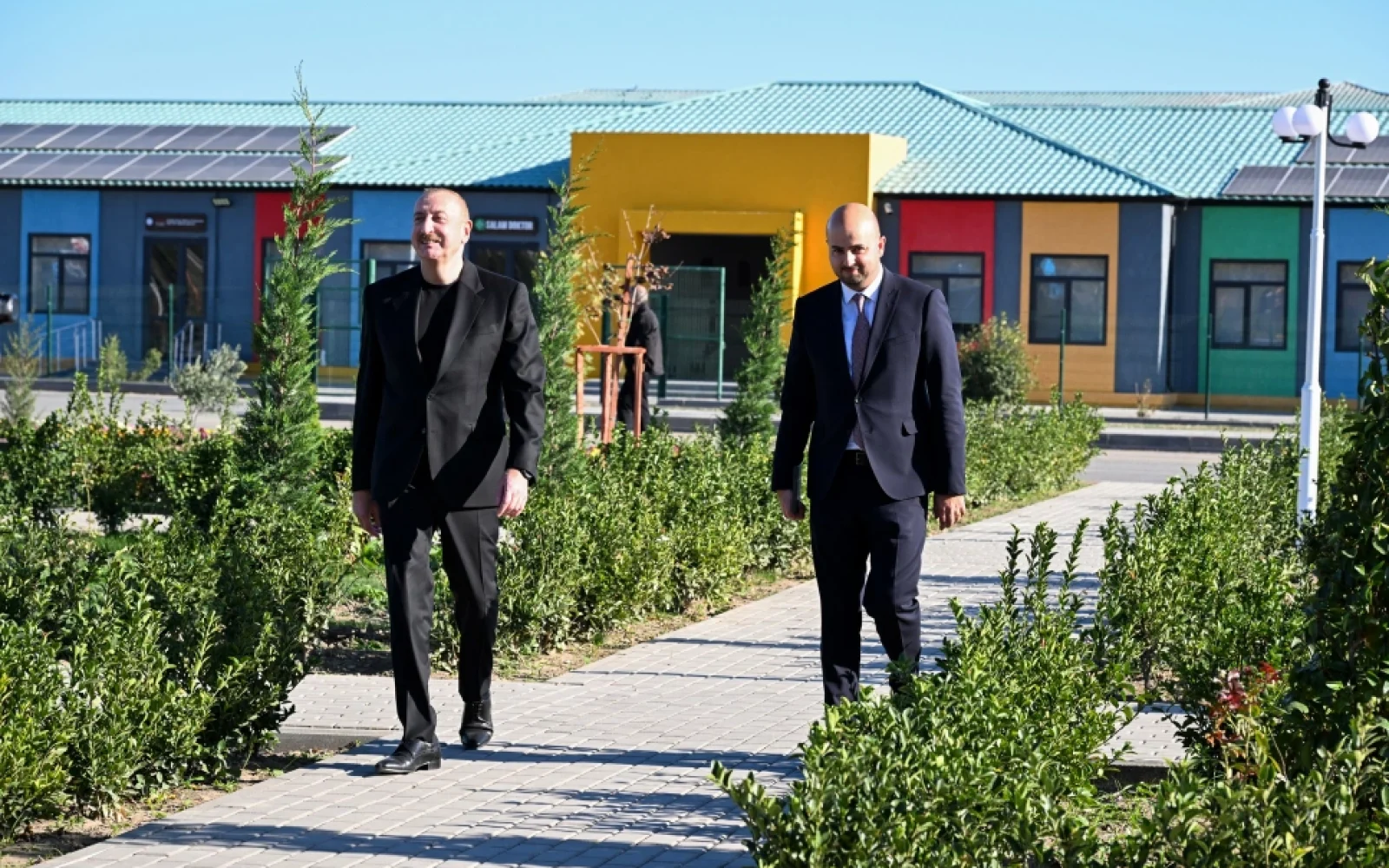 İlham Əliyev, Zəngilan, Məmmədbəyli kəndi, Ağalı kəndi