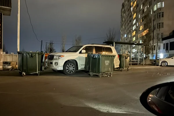 Zibil konteynerləri ilə cəza